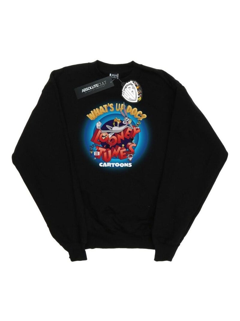 Looney Tunes - Sweat WHAT'S UP DOC Noir - Kiabi
