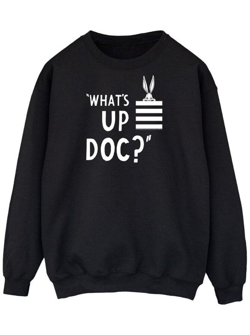 Looney Tunes - Sweat WHAT´S UP DOC Noir - Kiabi