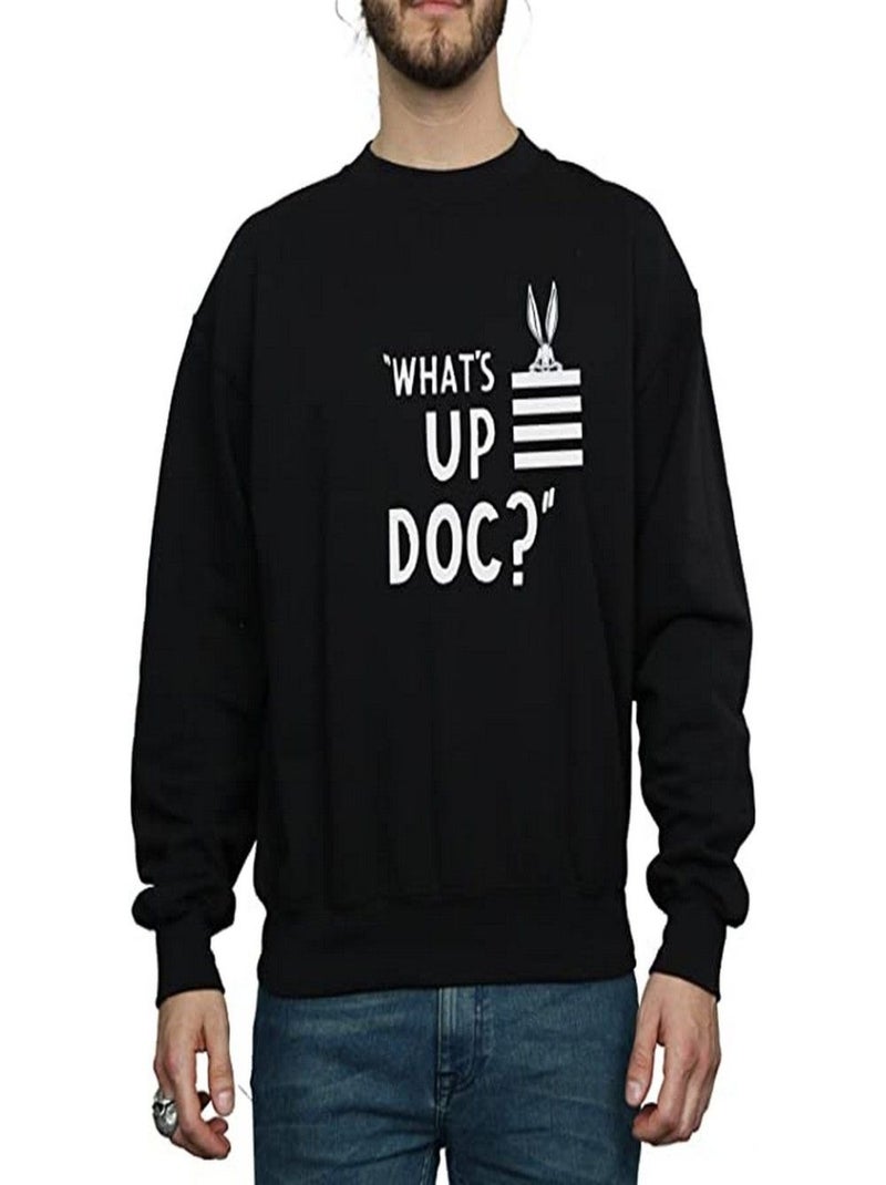 Looney Tunes - Sweat WHAT´S UP DOC Noir - Kiabi