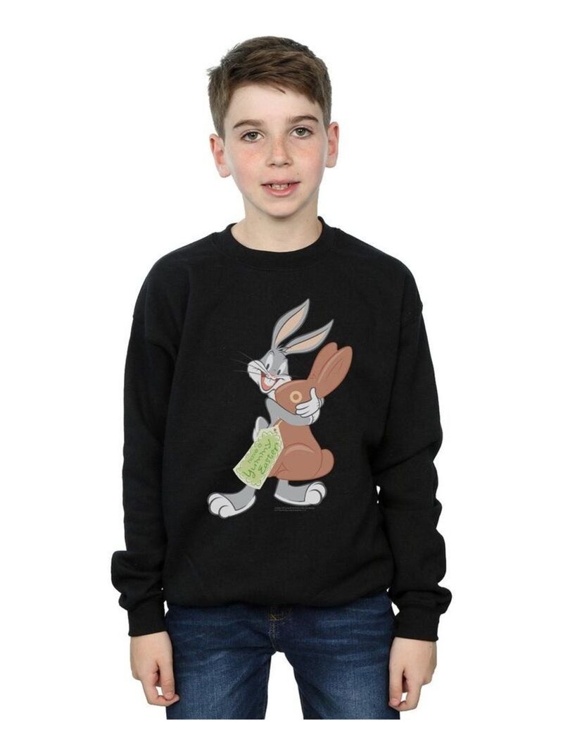 Looney Tunes - Sweat YUMMY EASTER Noir - Kiabi