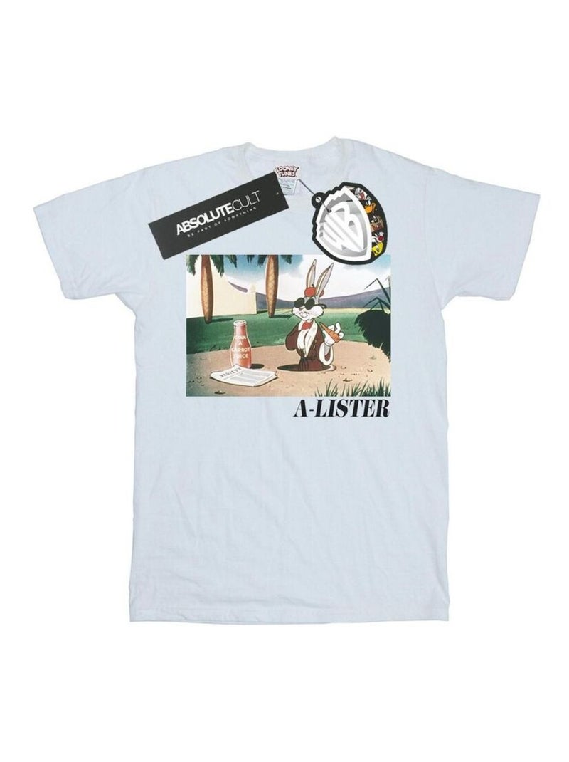 Looney Tunes - T-shirt A-LISTER Blanc - Kiabi