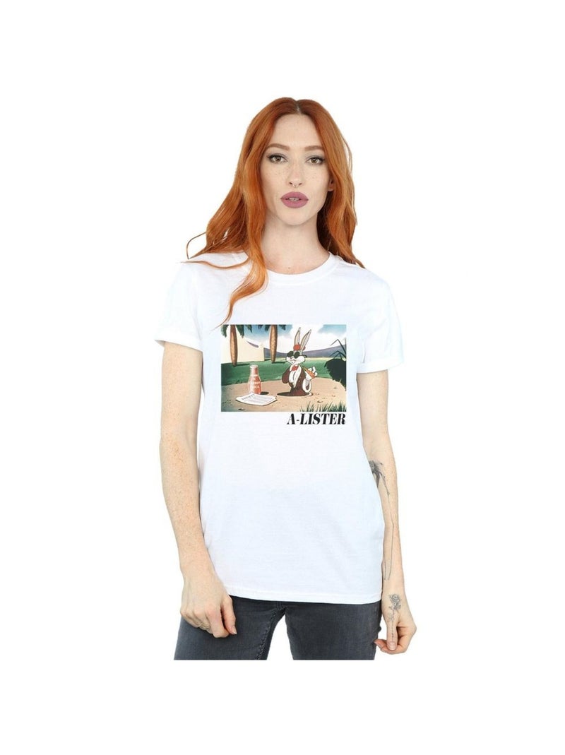 Looney Tunes - T-shirt A-LISTER Blanc - Kiabi