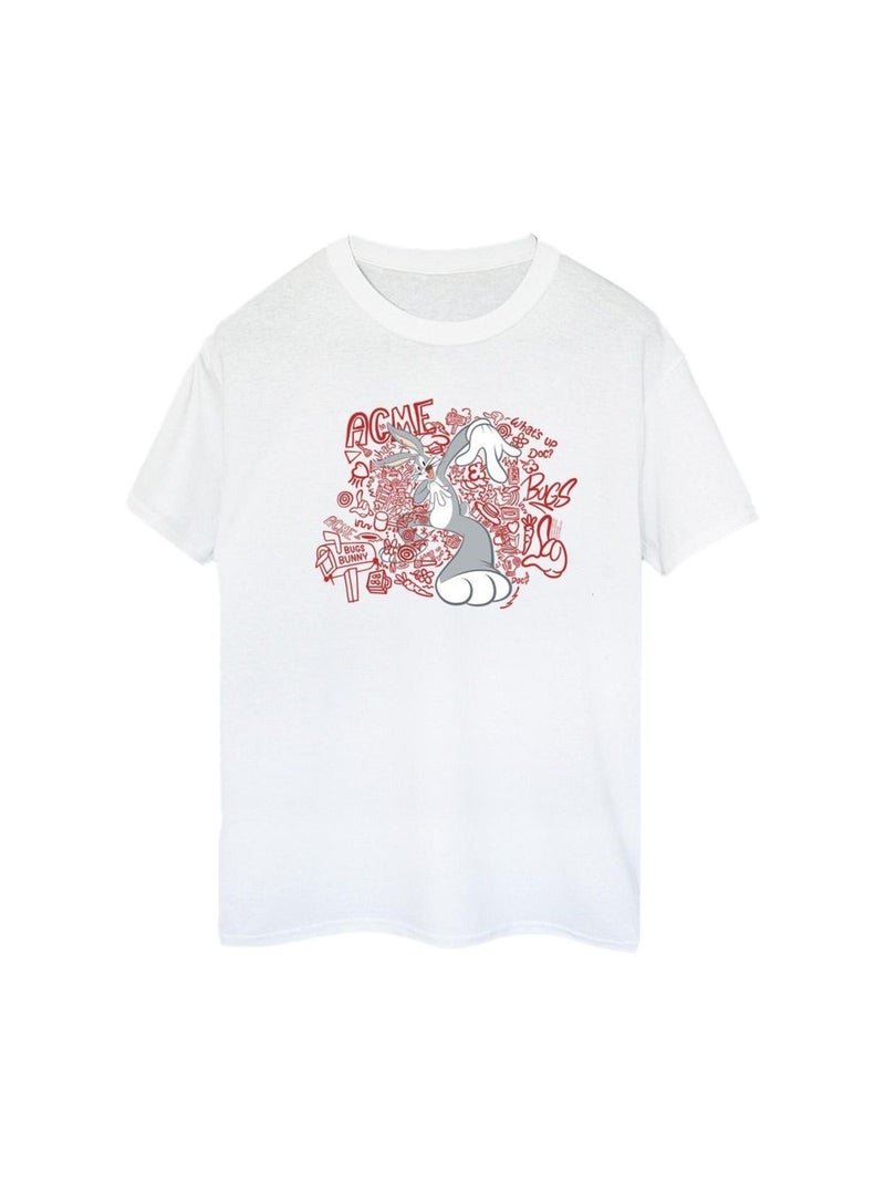 Looney Tunes - T-shirt ACME Blanc - Kiabi