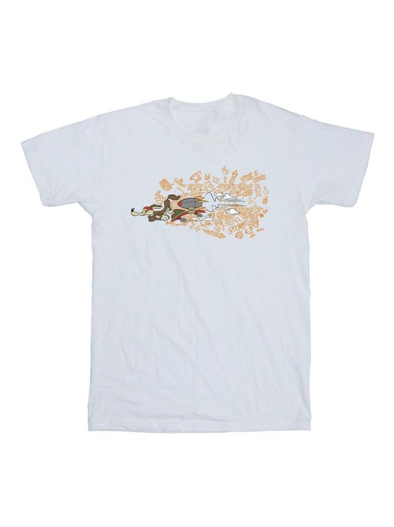 Looney Tunes - T-shirt ACME Blanc - Kiabi