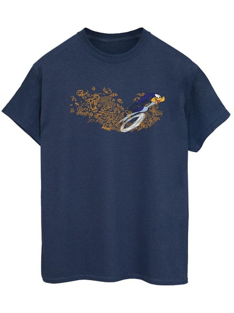 Looney Tunes - T-shirt ACME Bleu marine - Kiabi