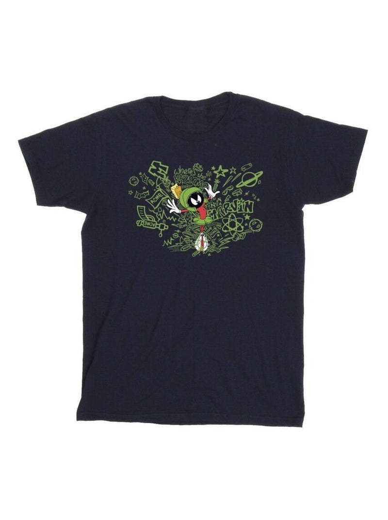 Looney Tunes - T-shirt ACME Bleu marine - Kiabi