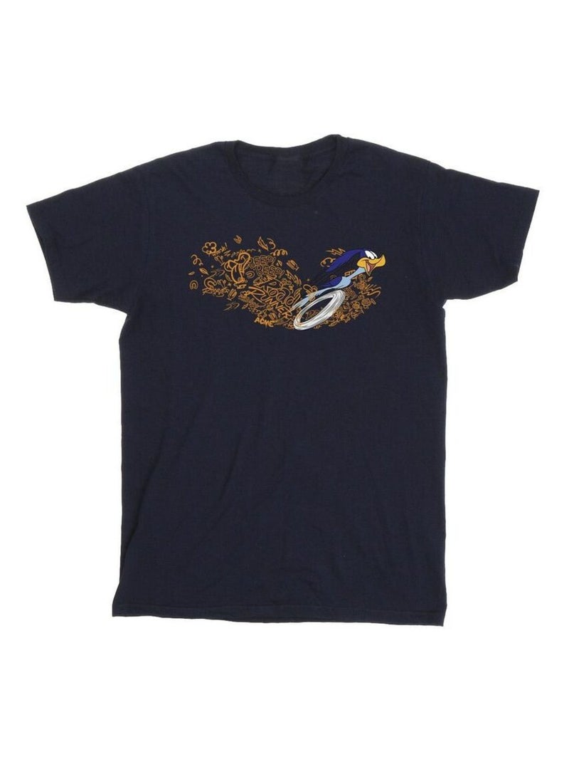 Looney Tunes - T-shirt ACME Bleu marine - Kiabi