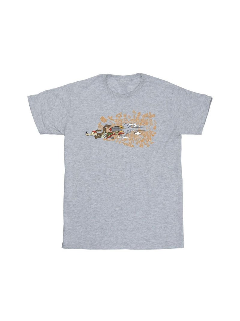 Looney Tunes - T-shirt ACME Gris chiné - Kiabi