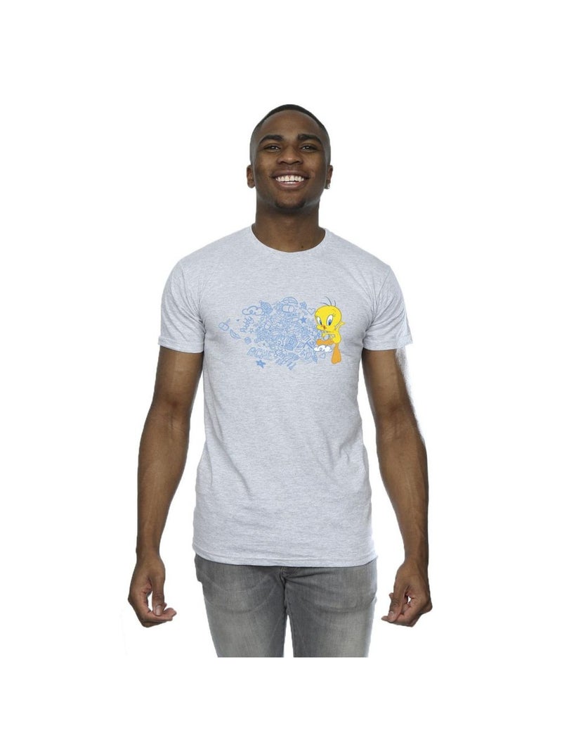 Looney Tunes - T-shirt ACME Gris chiné - Kiabi
