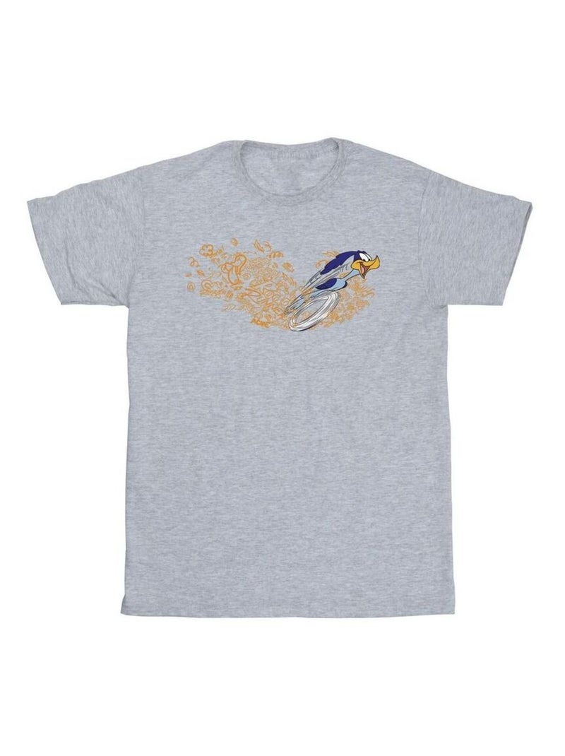 Looney Tunes - T-shirt ACME Gris chiné - Kiabi