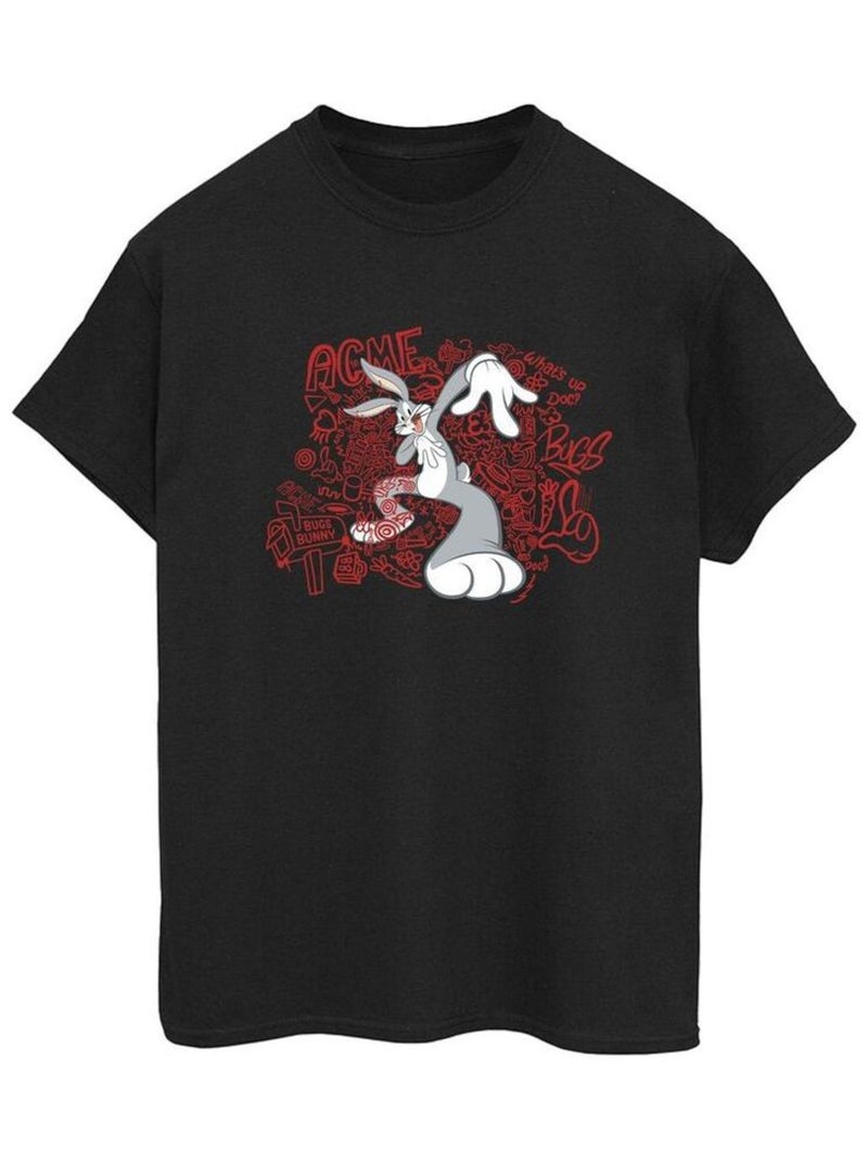 Looney Tunes - T-shirt ACME Noir - Kiabi