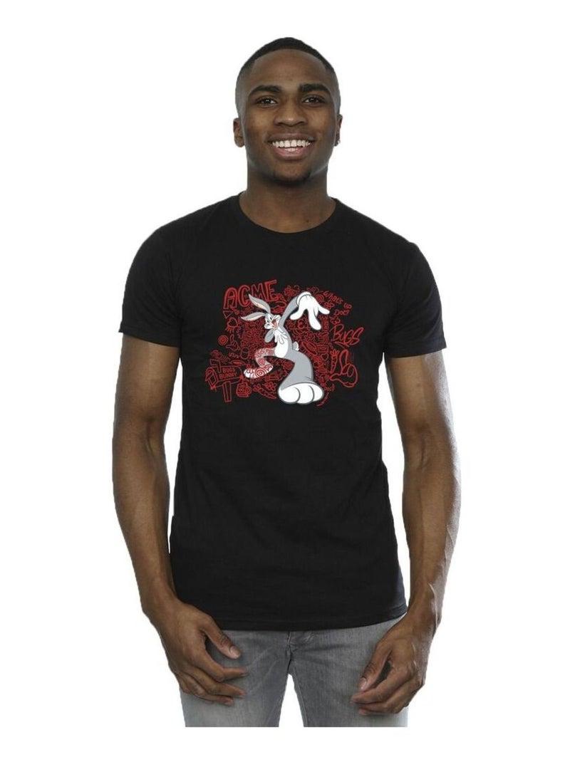 Looney Tunes - T-shirt ACME Noir - Kiabi