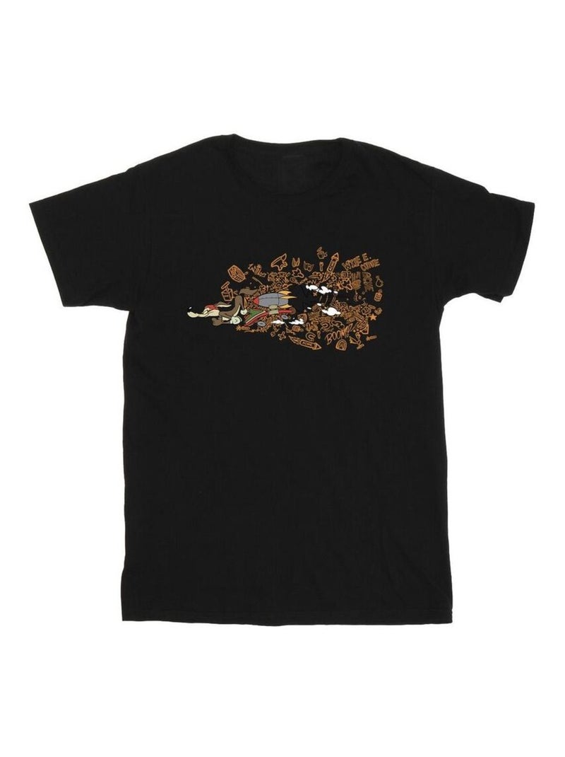 Looney Tunes - T-shirt ACME Noir - Kiabi