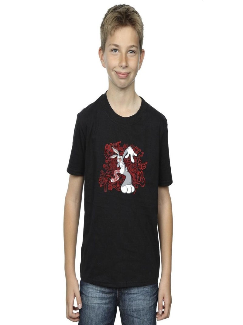 Looney Tunes - T-shirt ACME Noir - Kiabi