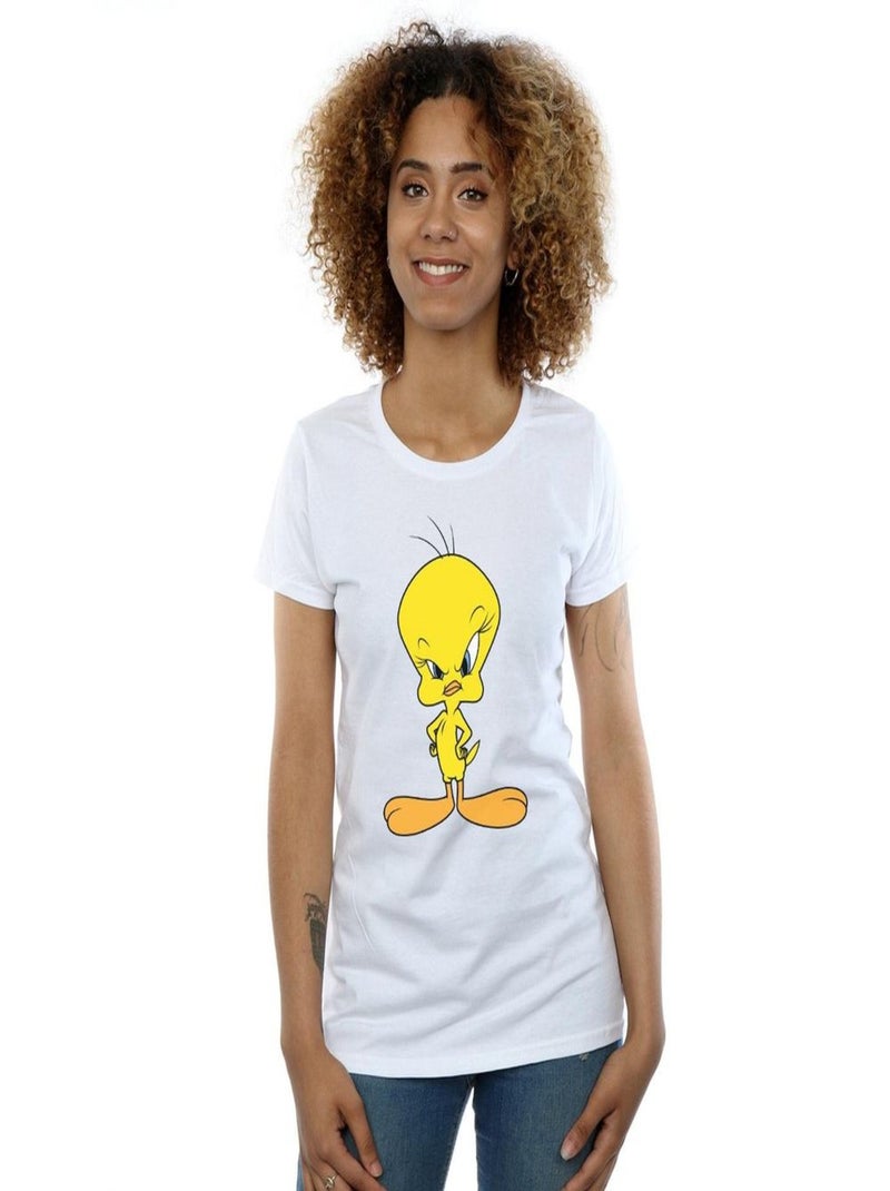 Looney Tunes - T-shirt ANGRY Blanc - Kiabi