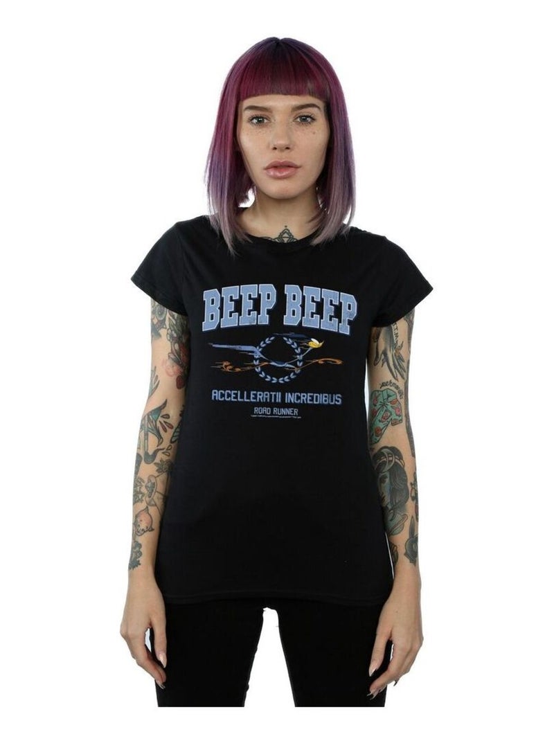 Looney Tunes - T-shirt BEEP BEEP Noir - Kiabi