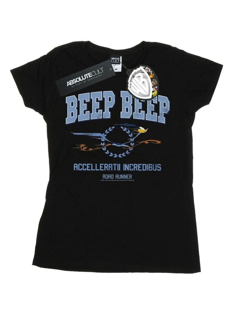 Looney Tunes - T-shirt BEEP BEEP Noir - Kiabi