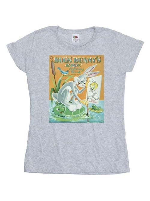 Looney Tunes - T-shirt BUGS BUNNY COLOURING BOOK - Kiabi