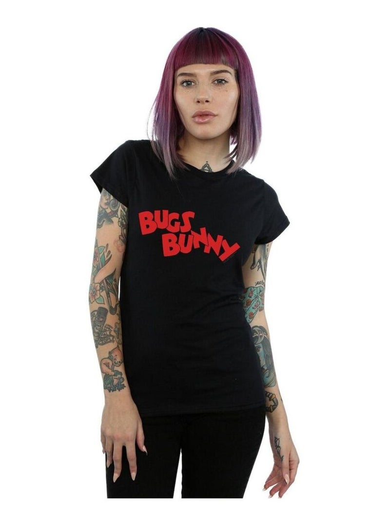 Looney Tunes - T-shirt BUGS BUNNY Noir - Kiabi