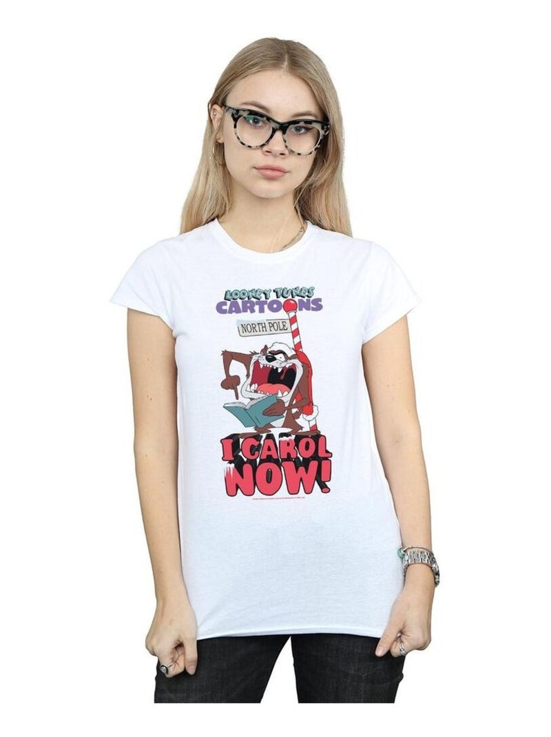 Looney Tunes - T-shirt CAROL NOW Blanc - Kiabi
