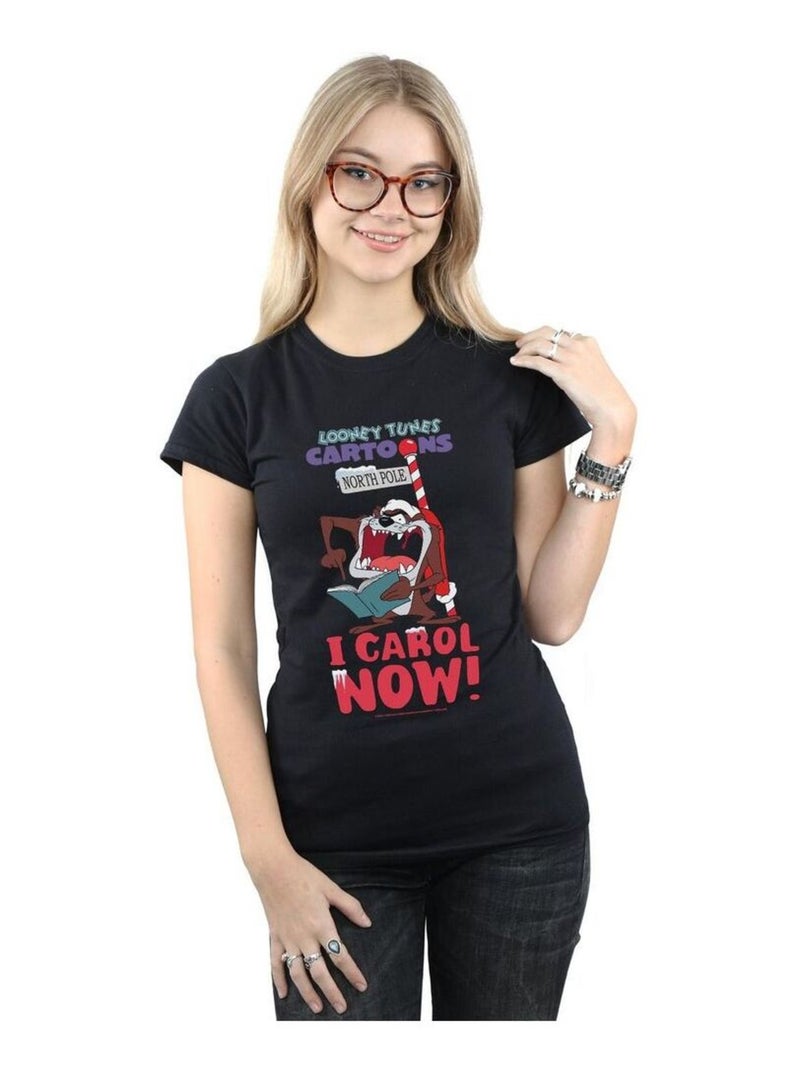 Looney Tunes - T-shirt CAROL NOW Noir - Kiabi
