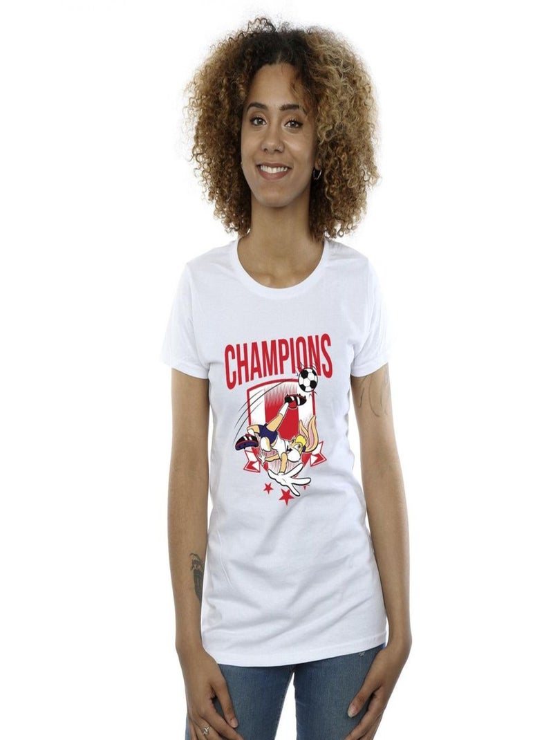 Looney Tunes - T-shirt CHAMPIONS Blanc - Kiabi