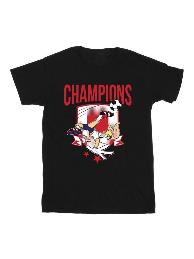 Looney Tunes - T-shirt CHAMPIONS Noir - Kiabi