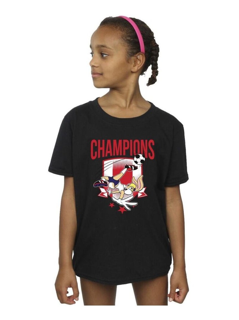 Looney Tunes - T-shirt CHAMPIONS Noir - Kiabi
