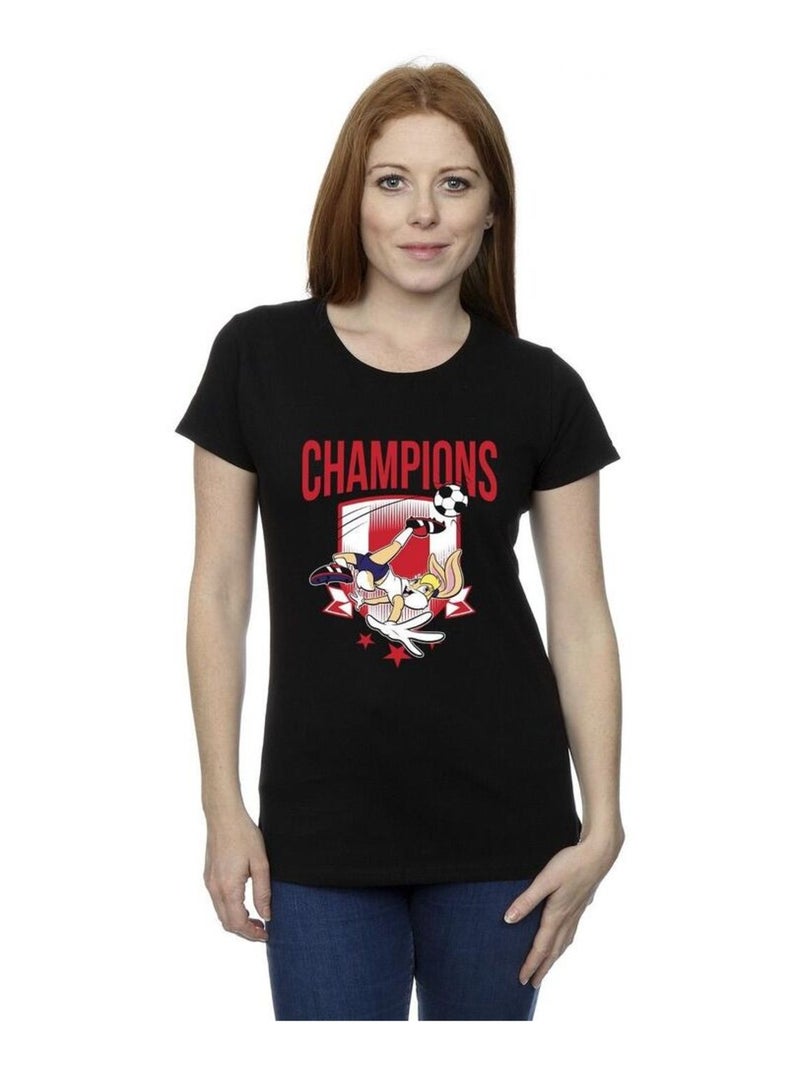 Looney Tunes - T-shirt CHAMPIONS Noir - Kiabi