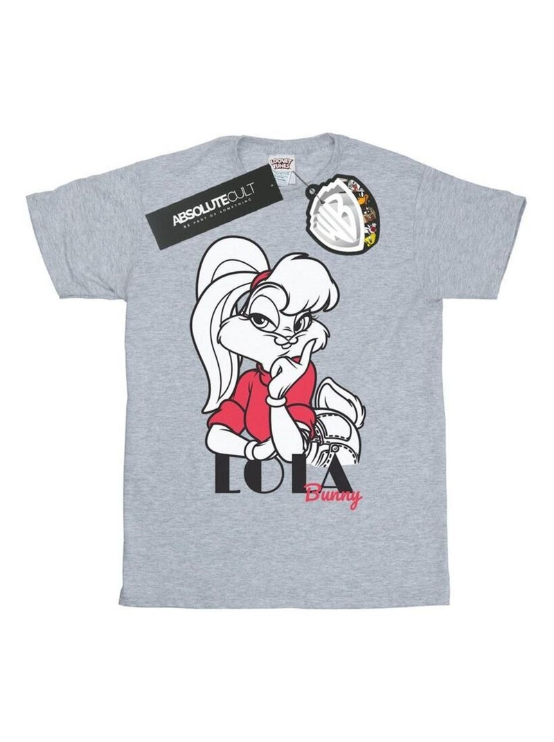 Looney Tunes - T-shirt CLASSIC Gris chiné - Kiabi