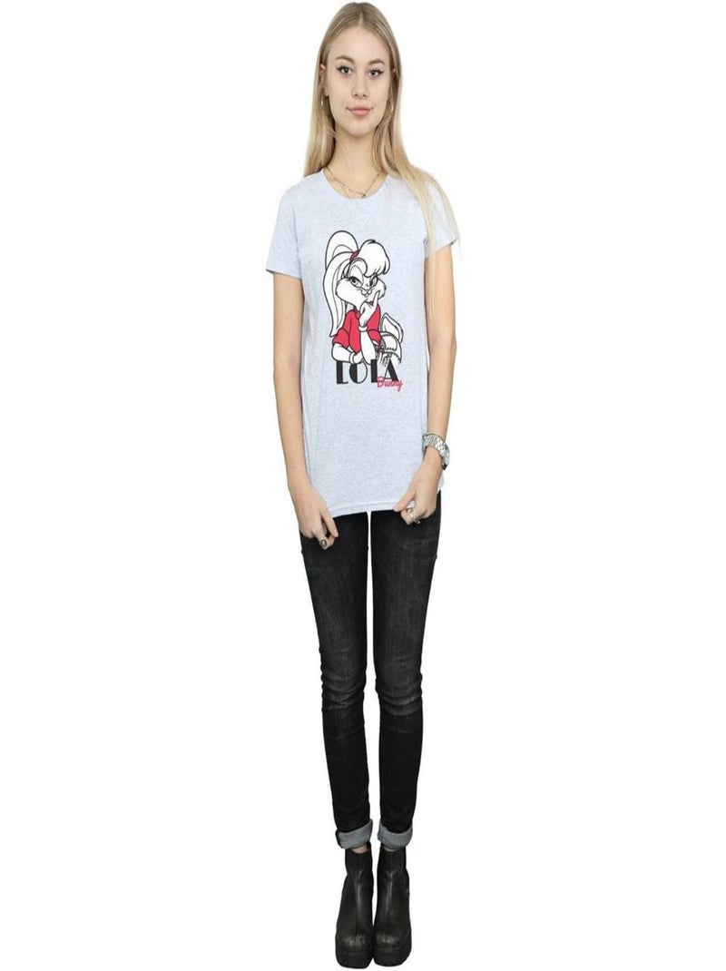 Looney Tunes - T-shirt CLASSIC Gris chiné - Kiabi