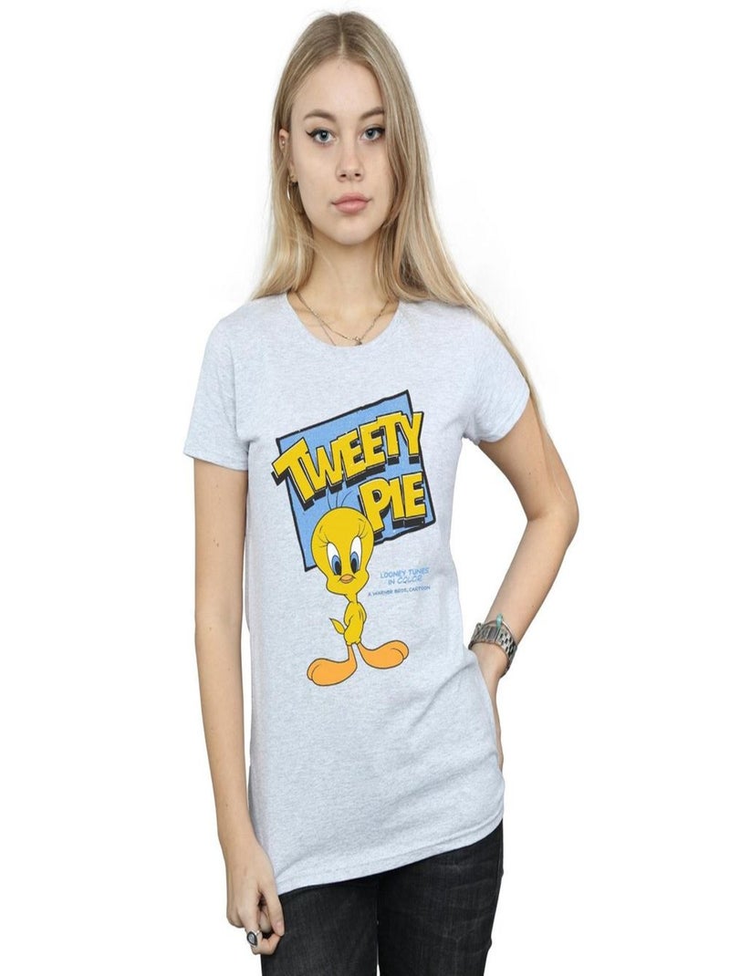 Looney Tunes - T-shirt CLASSIC Gris chiné - Kiabi