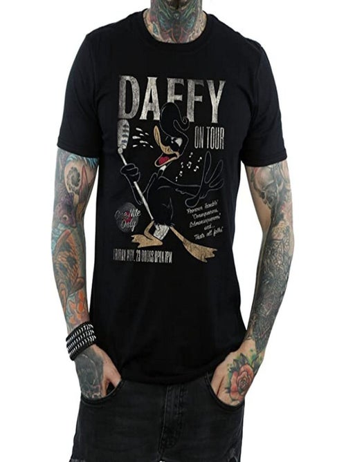 Looney Tunes - T-shirt CONCERT (Daffy Duck) - Kiabi