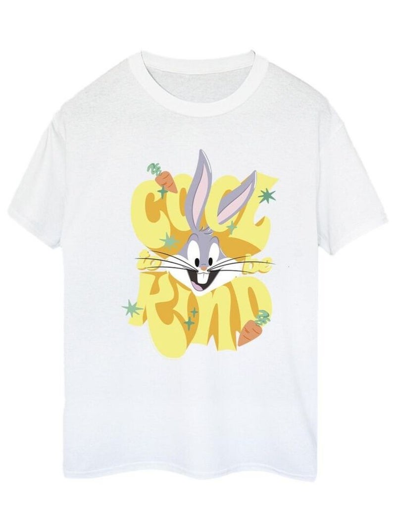 Looney Tunes - T-shirt COOL TO BE KIND Blanc - Kiabi