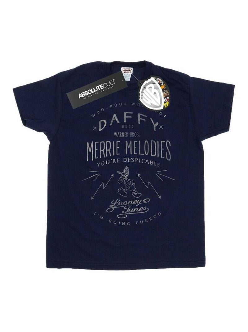 Looney Tunes - T-shirt DESPICABLE Bleu marine - Kiabi