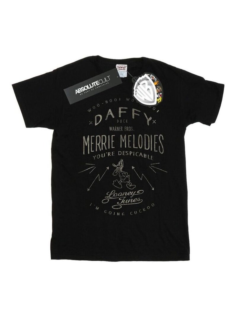 Looney Tunes - T-shirt DESPICABLE Noir - Kiabi