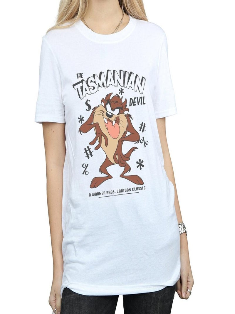 Looney Tunes - T-shirt (Diable de Tasmanie) Blanc - Kiabi