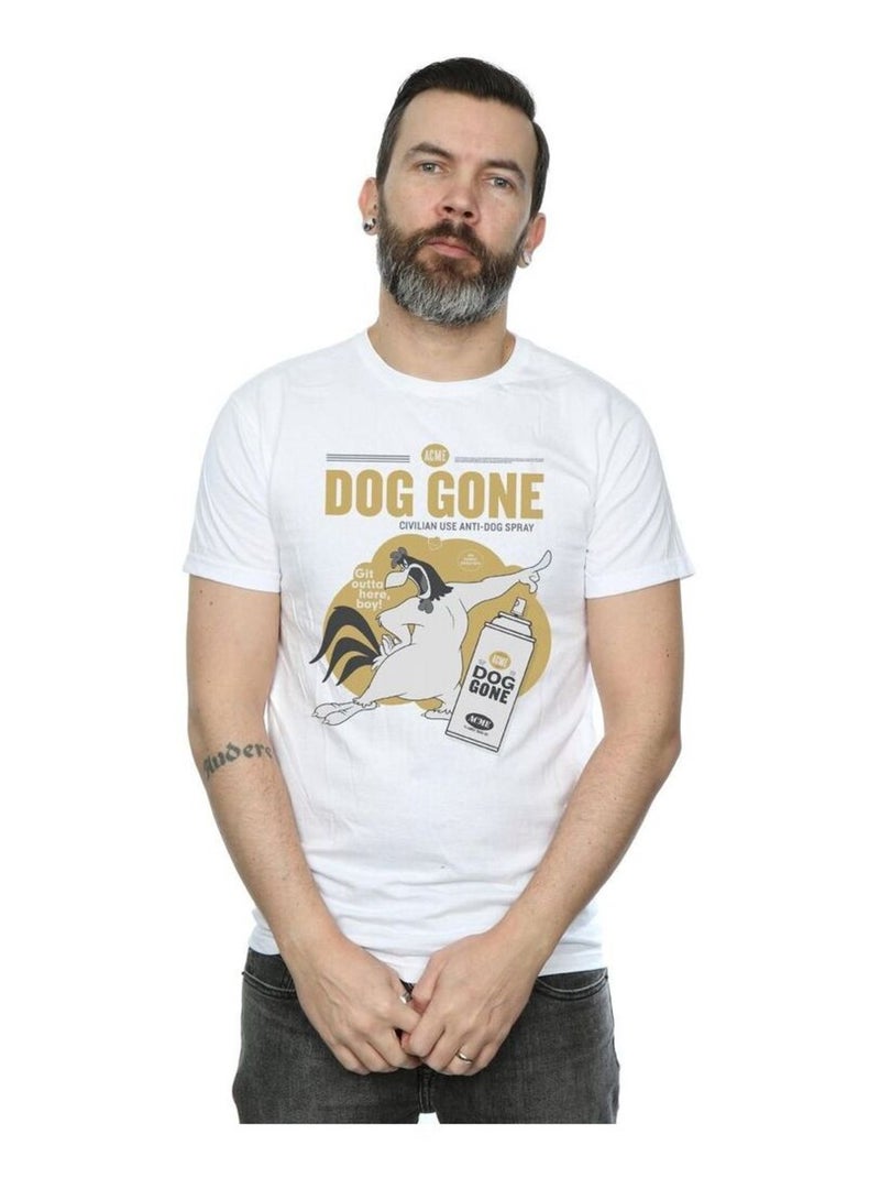 Looney Tunes - T-shirt DOG GONE Blanc - Kiabi