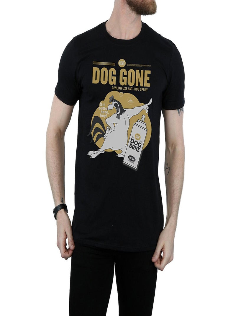 Looney Tunes - T-shirt DOG GONE Noir - Kiabi