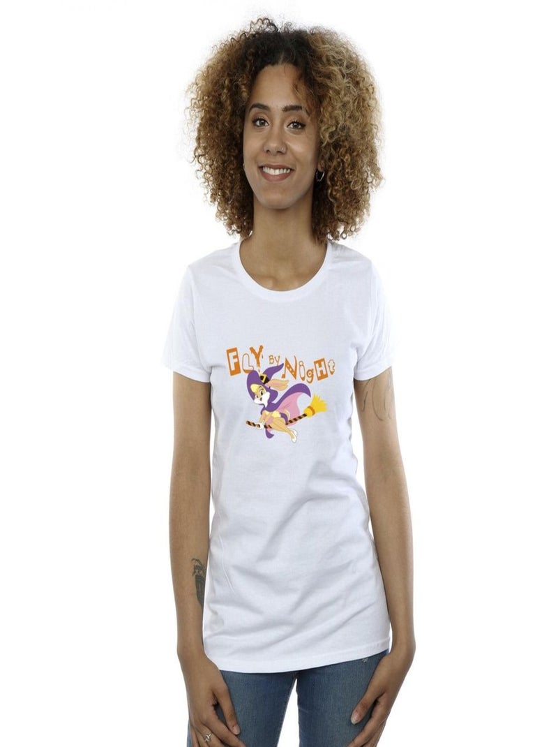 Looney Tunes - T-shirt FLY BY NIGHT Blanc - Kiabi