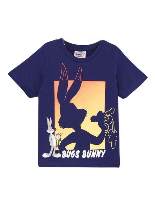 Looney Tunes - T-shirt garçon imprimé Bugs Bunny en coton - Kiabi