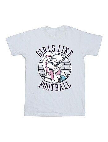 Looney Tunes - T-shirt GIRLS LIKE FOOTBALL