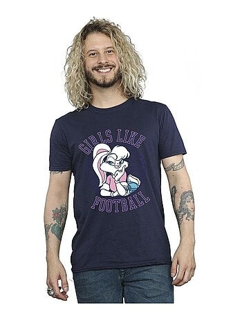 Looney Tunes - T-shirt GIRLS LIKE FOOTBALL
