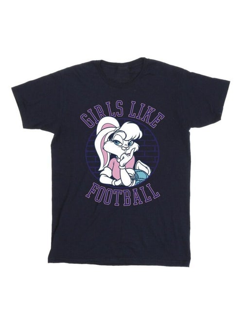 Looney Tunes - T-shirt GIRLS LIKE FOOTBALL - Kiabi