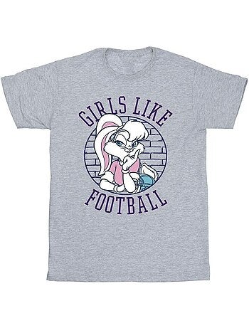 Looney Tunes - T-shirt GIRLS LIKE FOOTBALL