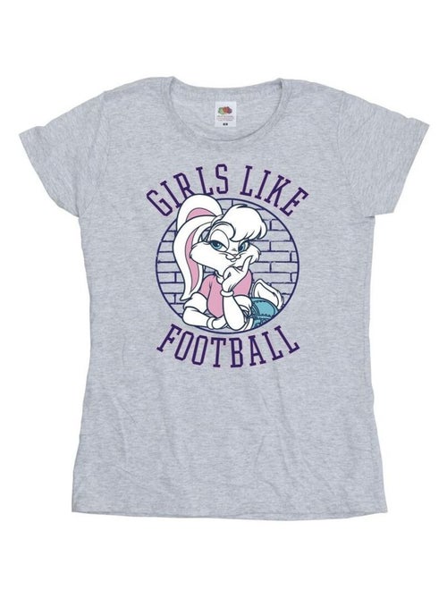 Looney Tunes - T-shirt GIRLS LIKE FOOTBALL - Kiabi
