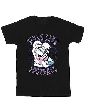 Looney Tunes - T-shirt GIRLS LIKE FOOTBALL