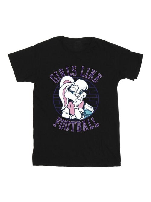Looney Tunes - T-shirt GIRLS LIKE FOOTBALL - Kiabi Looney Tunes - T-shirt GIRLS LIKE FOOTBALL - Kiabi