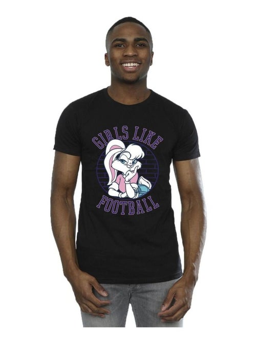 Looney Tunes - T-shirt GIRLS LIKE FOOTBALL - Kiabi Looney Tunes - T-shirt GIRLS LIKE FOOTBALL - Kiabi