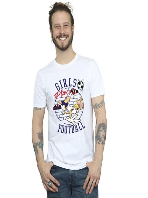 Looney Tunes - T-shirt GIRLS PLAY FOOTBALL - Kiabi